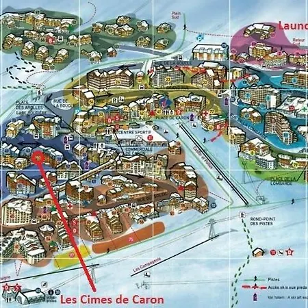 Cimes De Caron - Expose Sud, Quartier Calme Pour 4 Personnes Mae-2094 Val Thorens